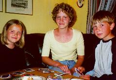 Tuva and Erik's grandmother is Berit, Ingvar's sister
